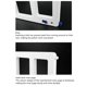 thumbnail image 3 of Pet Flap Door Magnetic Plastic Small Pet Automatic Self Closing Flap Screen Gate Frame for Household White, 3 of 5