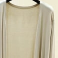 thumbnail image 4 of Women Casual Lightweight Open Front Cardigans Long Sleeve Cardigans Dusters Summer Sun Protection Outfits, 4 of 5