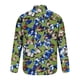 thumbnail image 5 of Blusa y camisa de manga larga con cuello vuelto para hombre, informal, a la moda, con botones, estampado, de poliéster, 5 of 6
