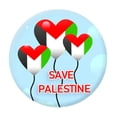 thumbnail image 1 of Broche La Palestina Pequeño Metal para Traje Sombrero (estilo A), 1 of 9