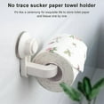 thumbnail image 5 of Toilet Paper Holder Suction Cup Wall Mount Removable Rack, 5 of 5