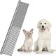 thumbnail image 1 of peigne Pour Animaux De Compagnie En Acier Inoxydable Peigne Pour Chiens Dents Rondes Pour Chiens Et Chats Aux Cheveux Emmls (19 X 3,5 Cm), 1 of 5