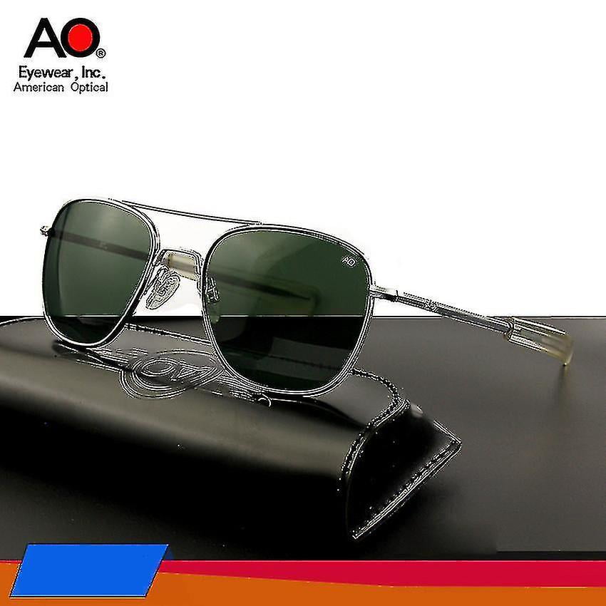New 2024 Aviation Sunglasses Men Women 2024 Vintage Brand Designer American Army Military Optical Ao Sun Glasses Oculos De Sol Masculino Xinmu Walmart
