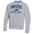 thumbnail image 2 of Men's Champion Gray Penn State Nittany Lions Big Ten Powerblend Pullover Sweatshirt, 2 of 3
