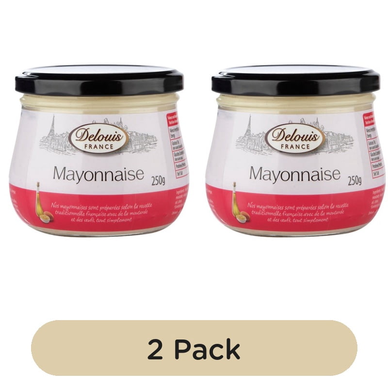 Delouis Mayonnaise 250g, British Import (Pack of 2)