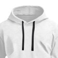 thumbnail image 5 of Ulanda Boys 2pc Sweatshirts Long Sleeve Fleece Hoodie with Pant Thick Fashion Plain Hooded Pullover for Teens Kids Clothes (White, 7-8 Years), 5 of 5