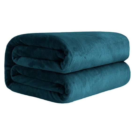 Double Sided Reversible Flannel Blanket For Sofa Bed, Ultra Soft Lightweight Throw For Adult Couch, Cozy Warm Blanket For Home Office Nap, 150x200cm