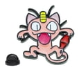 thumbnail image 1 of Alfileres esmaltados de dibujos animados de Pokémon, broches de Pikachu Gengar, broche, bolsa, ropa, insignia cósmica, colección, joyería, regalo para niños, 1 of 4