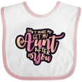 thumbnail image 3 of Inktastic Aunt Funny Niece Girls Baby Bib, 3 of 4