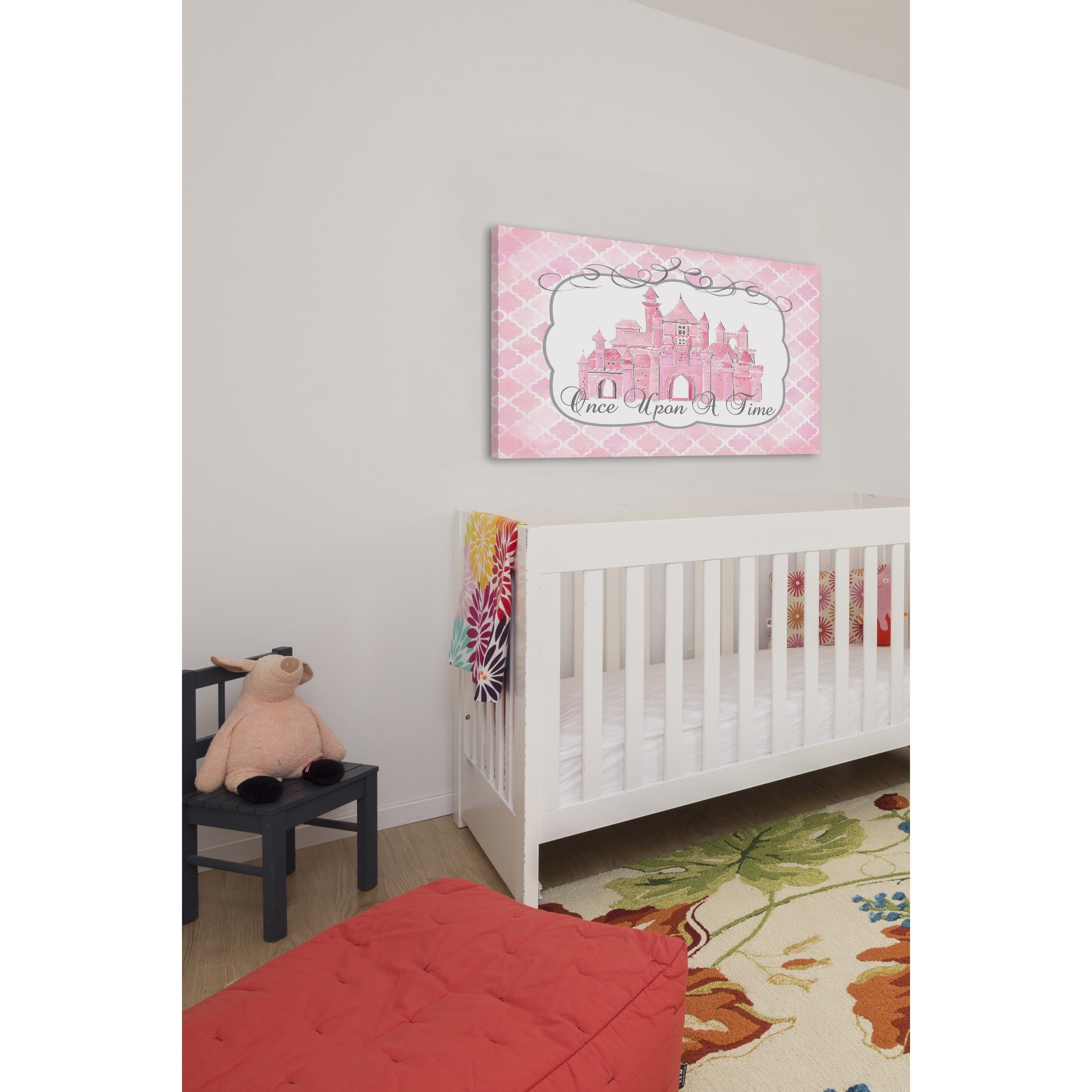 Marmont Hill "Once Upon a Time" by Reesa Qualia Painting Print on Wrapped Canvas