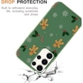 thumbnail image 5 of 2 Packs Christmas Print Phone Case for Samsung Galaxy S21 FE 5G 6.4", Aesthetics Pattern Design Soft TPU Silicone Xmas Cases, Shockproof Bumper Protector Camera Girls Women Cover, Gingerbread, 5 of 6