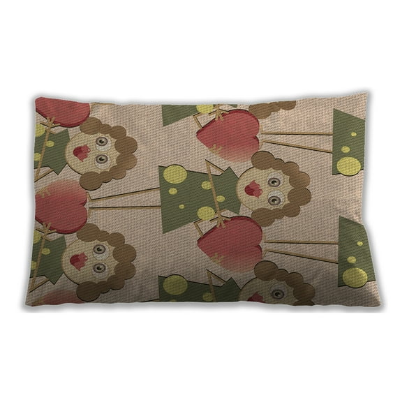 Ahgly Company Indoor Rectangular Contemporary Lumbar Throw Pillow, 13 inch by 19 inch