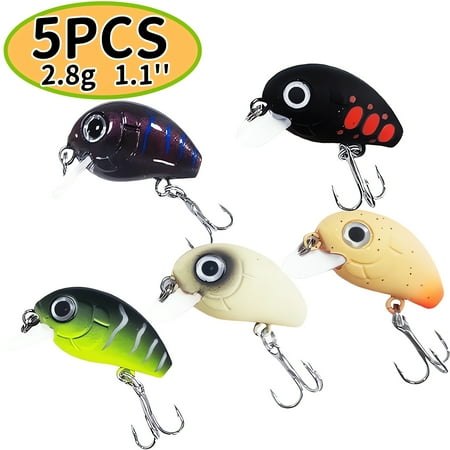 Crankbaits Lure Fishing Hard Baits Swimbaits Boat Ocean Topwater Lures Kit Mini Fishing Lure with Box Lure for Men s Gift Type 1