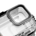 thumbnail image 3 of Funda impermeable para carcasa negra, funda protectora para buceo bajo el agua con 3 filtros de paquete, 3 of 5