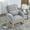 Grey, variant on Accent Rocking Chair with Lumbar Pillow, Upholstered Teddy Fabric Rocker Recliner Chair with High Back and Two Side Pockets, Comfy Armchair Rocker Glider Chair for Living Room, Bedroom, Pink