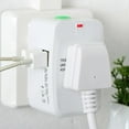 thumbnail image 5 of Universal Au Us Uk Eu Plug Adapter American German Travel Plug Power  2 Usb Port  Converter, 5 of 5