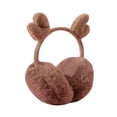 thumbnail image 1 of Kelon Cache-Oreilles en Solde Cache-Oreilles en Polyester Cache-Oreilles d'Hiver Chauds Corne de Cerf Cache-Oreilles Mignons Anti-Froid Manchon Chaud Cache-Oreilles, 1 of 4