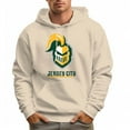 thumbnail image 4 of Men's 100% Cotton JERSEY CITY Hoodie 330g Heavy Pocket Hood, 4 of 16