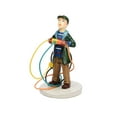 thumbnail image 5 of Estatua de pueblo navideño luminoso, decoración navideña, artesanía de resina, escultura, decoración del hogar, colección navideña 2023, adorno, 5 of 5