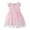 Pink, variant on TBWNWG Toddler Girls Sleeveless 3D Floral Applique Party Dress for and Dance Performances,Sizes 6-7 Years