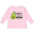 thumbnail image 3 of Inktastic Daddy's Little Avocado with Cute Baby Avocado Boys or Girls Long Sleeve Toddler T-Shirt, 3 of 5
