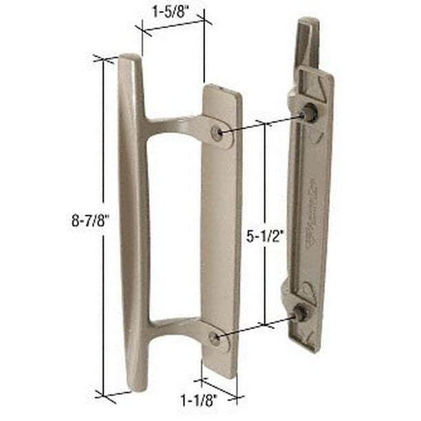 Stone 8 7 Sliding Glass Door Handle Set 1 5 Projection For Andersen Doors Fits Gliding Patio Has A Of By C R Laurence Co Inc Com Stone 8 7 Sliding Glass Door Handle, Andersen Door Handles For Patio Doors
