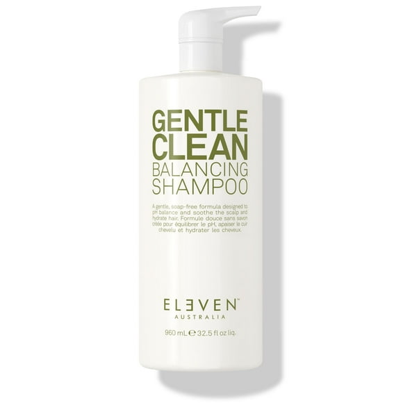 ELEVEN AUSTRALIA Gentle Clean Balancing Shampoo - Mild Daily Shampoo for All Hair Types, Removes Buildup While Maintaining Moisture, Lightweight Formula for Fresh, Health