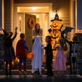 thumbnail image 3 of Magotan 5ft Halloween Pumpkin Decorations, 3D Pop Up Collapsible Pumpkin Decor, Pre-Lit 130 LED Lighted Up Pupmkin,Decor for Indoor Outdoor Yard Garden, 3 of 7