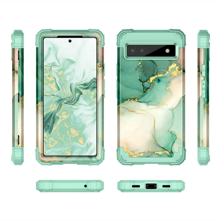 Casetego for Google Pixel 6A Case,Heavy Duty Shockproof Protection