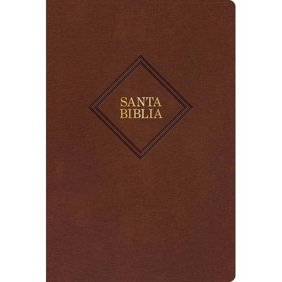 Rvr 1960 Biblia Letra Gigante, CafÃ© Piel Fabricada Con Ãndice (EdiciÃ³n 2023): Santa Biblia, (Hardcover)