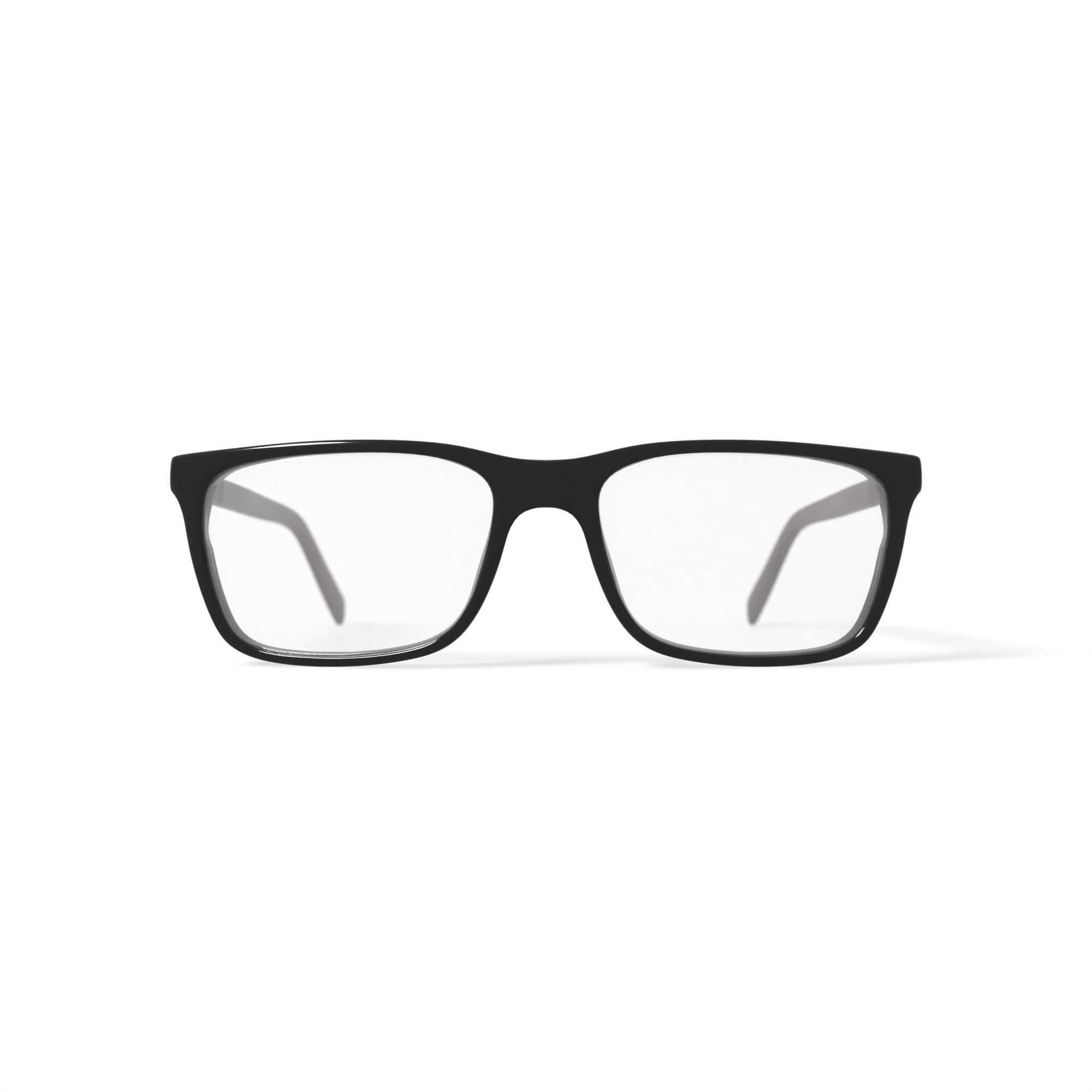 Phat Farm Men's HV704 Rectangular Prescription Eyeglasses with Case, Black/Red