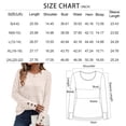 thumbnail image 2 of SUNBS Sweaters for Womens Long Sleeve Shirts Button Cuffs Tunic Blouse Fashion Outfits, 2 of 10
