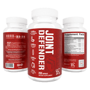 5% Nutrition Rich Piana Joint Defender Maximum Joint Support Supplement | Collagen, Glucosamine, Chondroitin, Turmeric Curcumin with Black Pepper, MSM, Hyaluronic Acid | 200 Capsules, 25 Servings