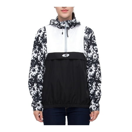 Rokka&Rolla Women's Lightweight Pullover Anorak Track Jacket Windbreaker