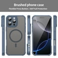 thumbnail image 2 of Dteck Magnetic Case for iPhone 13 Pro Max,Shockproof TPU+PC Matte Translucent Back Slim Protective Case Compatible with MagSafe Cover for iPhone 13 Pro Max,Blue, 2 of 9