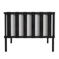 thumbnail image 5 of Butler Specialty Company Norway Outdoor Patio Sofa - Black And White, 5 of 7