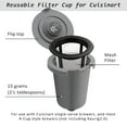 thumbnail image 2 of ACDANC 2026 New Reusable Filter Cup, Compatible with Most K Cup Brewers, Gray (2 Pack), 2 of 4
