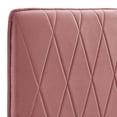 thumbnail image 5 of Modway Leila Performance Velvet Full/Queen Headboard in Dusty Rose, 5 of 10