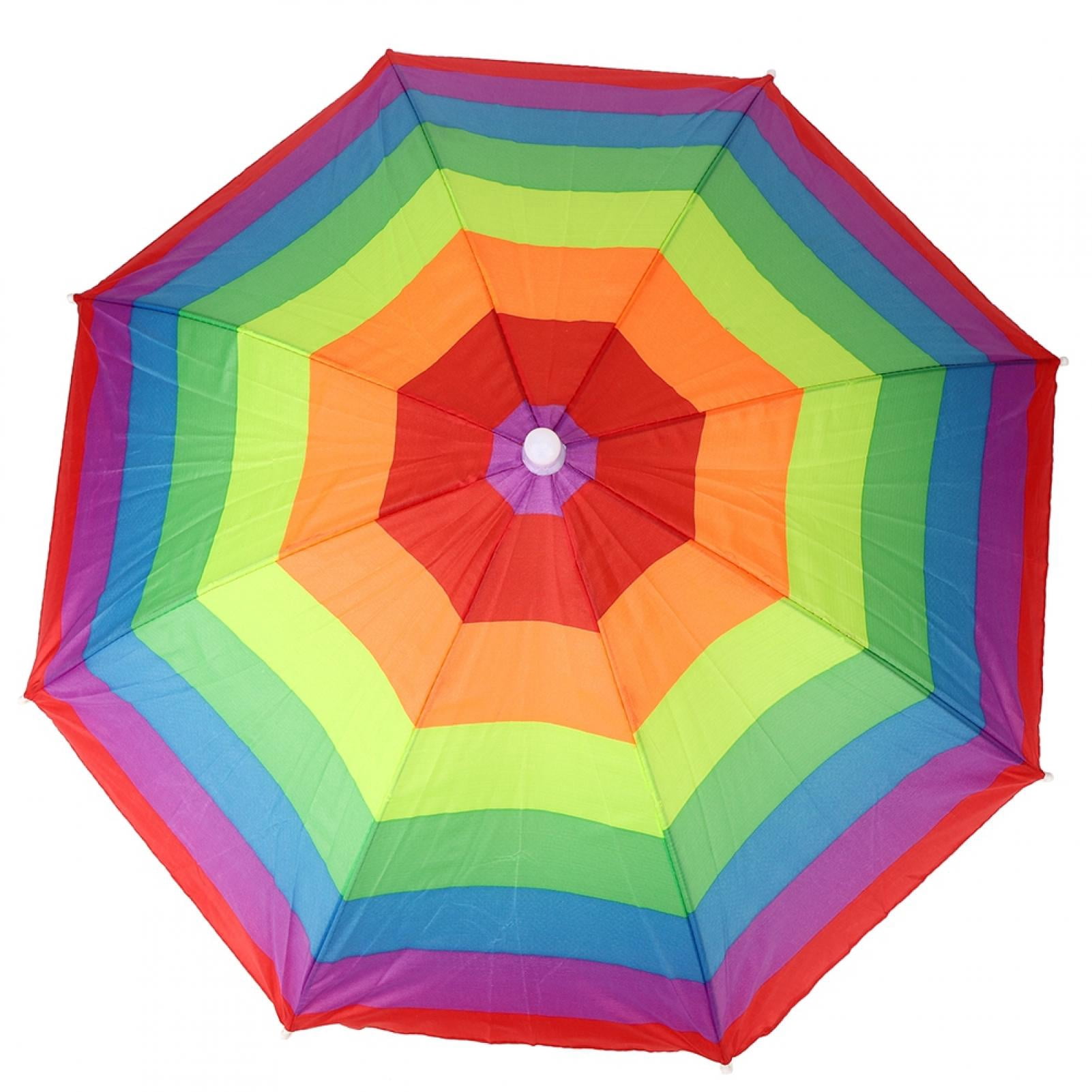 Umbrella Hat, Fishing Umbrella, Cartoon 