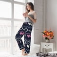thumbnail image 5 of Sikiie Pixel Heart Winter Women’s Lounge Pants, Lounge Pants Sleep Bottoms, Lounge for Women, Womens Pajama Pants -X-Large, 5 of 6