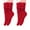 Red, variant on 2 Pairs Cotton Lightweight Slouch Socks for Women Shoe Size 5 to 10 - White