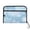 Delicate Snowflakes Patter, variant on Accordion File Organizer with Zip Closure 13 Pockets Expanding File Folder Letter A4 Paper Document Organizer for Home Office Beautiful Wooden Chalet