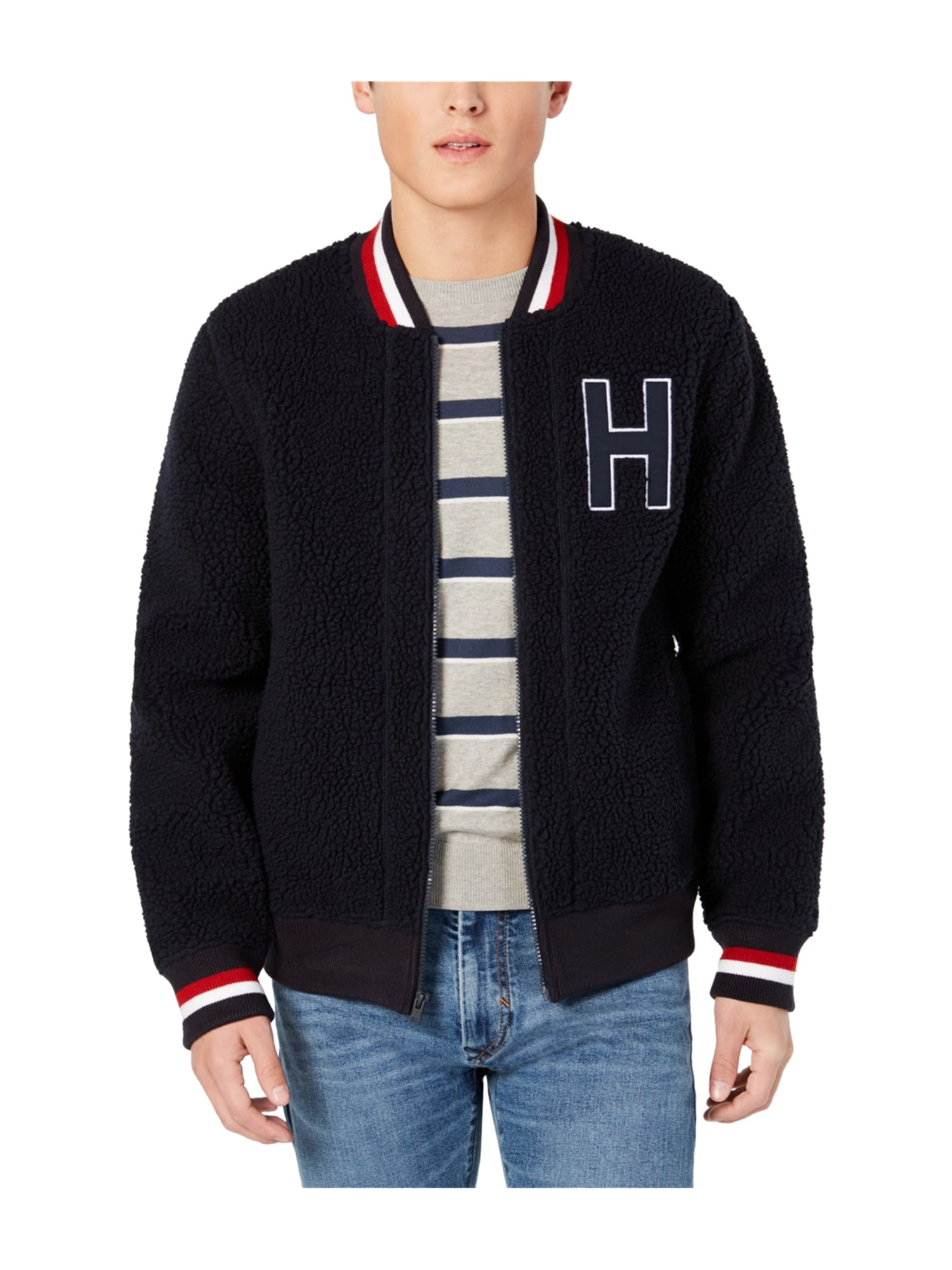 tommy hilfiger sherpa jacket mens