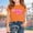 Orange, variant on YHAJDS Toddler Boy Girl Short Sleeve Tee Its My Birthday Print Summer Casual Top