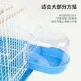 thumbnail image 5 of Bird Cage Bath Parakeet Bathing Tube Bird Bath Cage for Small Bird Bird Cage Accessories Blue, 5 of 5