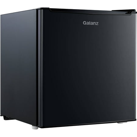 Galanz 1.7 Cu Ft Single Door Mini Fridge GL17BK, (Best 25 Cu Ft French Door Refrigerator)