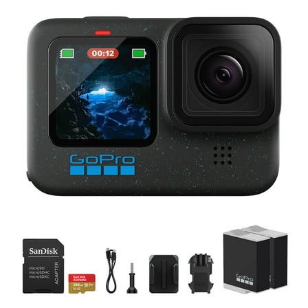 GoPro HERO12 Black Video Extra 1720mAh Enduro Battery with Extended Runtime Kit