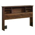 thumbnail image 1 of Pemberly Row Engineered Wood Full-Queen Headboard in Grand Walnut, 1 of 8