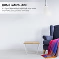 thumbnail image 3 of MasteelfCA 1Pc Simple Glass Lampshade Chandelier Lamp Cover Light Shade for Home White, 3 of 8