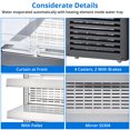thumbnail image 4 of Garvee Display Fridge,7.77 Cu.ft Commercial Refrigerator with LED Light,Pallet,Adjustabel Shelves for for Home,Store,Gym or Office/Black, 4 of 7